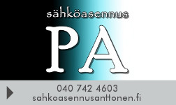 Sähköasennus Pekka Anttonen logo